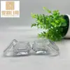 Botella Plástica Nueva de 3g, Botella Poligonal en Forma de Diamante, Caja de Empaque para Cosméticos, Tamaño de Viaje, Botella con Polvo Dorado, Botella para Crema