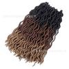 Peruca Africana Europeia e Americana Dreadlocks Cabelo de Crochê Locs Ciganos Dreadlocks Exportação Rabo de Cavalo Peruca de Fibra Química