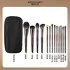 Cangzhou Nuevo Juego Completo de Brochas de Maquillaje de Pelo Animal Transfronterizo para Contorno Sombra de Ojos Rubor Polvo Suelto Set de Brochas para Cejas Herramientas de Belleza