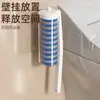 Conjunto de Escova de Vaso Sanitário Descartável para Limpeza sem Cantos Mortos, Artefato Doméstico, Montado na Parede, Cabeça de Reposição Descartável, Escova de Vaso Sanitário