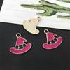 1 Halloween Gota de Aceite Aleación Colgante Divertido Accesorios para el Cabello Pulsera Collar DIY Accesorios para Aretes Fantasma Calabaza