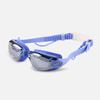 Gafas de Natación para Adulto al Por Mayor Gafas de Natación Antivaho Gafas de Natación Impermeables de Silicona Set de Carreras Electrochapado para Estudiantes al Por Mayor Comercio Exterior