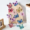 Artesanía de Seda de Mariposa Simulada Decoración de Interiores Accesorios para Fotografía Flores Falsas Decoración de Bodas Flores de Mariposa Creativas Venta al por Mayor