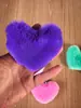 Suministro de Mochilas Pequeñas con Forma de Corazón de Melocotón, Llaveros con Forma de Corazón, Encantos Creativos para Mochilas con Forma de Corazón Lindos, Peluches de Regalo