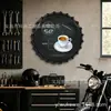Decoração de cafeteria lata de cerveja placa de estanho café country americano pintura de tampa de garrafa decorativa