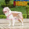 Mascota Amazon Transfronterizo Perro Grande Transparente Impermeable para Perro al Aire Libre Golden Retriever Labrador Ropa para Perros Grandes