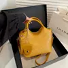 Bolso tipo cubo retro francés de moda, nuevo modelo 2026, bolsa de mano de gran capacidad para el trabajo, bolso cruzado versátil para mujer