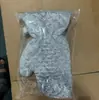 Luvas de Lavar Louça de Fio de Prata, Impermeáveis, Anti-Escaldantes, Luvas Espessadas de Fio de Aço para Lavar Pratos e Panelas, Luvas de Limpeza Estendidas Duráveis