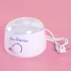 Olla de Cera para Remover Esmalte de Uñas Bloque de Cera Grano de Cera Máquina Calentadora Conveniente y Práctica Olla para Derretir Cera de Uñas Medidor de Volumen de Cera