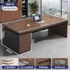 Combinación de Escritorio y Silla para Personal Estación de Trabajo Simple Moderna Individual y Doble Escritorio de Oficina para Jefe Escritorio Financiero para Computadora