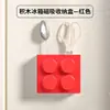 Nueva Caja de Almacenamiento Magnética para Bloques de Construcción, Decoración para Refrigerador, Papel Film, Soporte para Popotes, Imán para Refrigerador, Lado de la Caja de Almacenamiento
