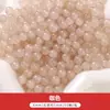 50 Piezas Vidrio Gelatina Color Sólido Imitación Jade Redondo Cuentas Sueltas Pasadores de Pelo Hechos a Mano Pulseras Collares Pendientes Materiales