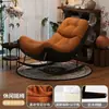 Sofá mecedora de lujo para balcón, sala de estar de ocio en casa, sillón reclinable mecedor perezoso, mecedora para siestas tipo cáscara de huevo, estilo francés