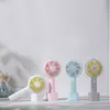 Ventilador de Mão Mini M6 Carregamento USB de Mesa Ventilador Pequeno Conveniente para Escritório Esportes ao Ar Livre Estudante