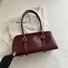 Bolsa de Ombro Único Estilo Coreano Retrô para Axila Feminina 2026 Nova Simples para o Dia a Dia Bolsa Tote Versátil de Grande Capacidade