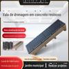 Vala de drenagem de concreto resina em forma de U vala de drenagem de produto final cozinha municipal nova vala de drenagem de resina