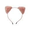 Diadema de Orejas de Gato Estilo Estrella Coreana Súper Linda Mao Mao Mao Mi Lavar Cara Linda Tridimensional Popular en Internet Antideslizante Diadema Femenina