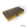 Caja de Accesorios para Señuelos de Pesca Caja de Cebo de Doble Capa Caja de Almacenamiento de Herramientas de Pesca Guarda Peces Portátil Caja de Equipo de Pesca Caja de Pesca Caña de Pescar