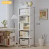 Guarda-Roupa de Tecido à Prova de Poeira Guarda-Roupa Fechado Simples Guarda-Roupa de Armazenamento Multicamadas Armário de Armazenamento de Roupas para Casa Quarto de Estudante Quarto