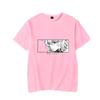 Camiseta informal de anime Ángel Ardiente con estampado casual de manga corta para hombre y mujer, nueva importación, cuello redondo