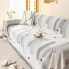 Funda de Sofá Todo Incluido, Toalla de Sofá de Gofre Anti-Arañazos de Gato, Universal para Todas las Estaciones, Alfombrilla Antideslizante, Manta