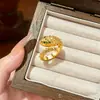 Anillo en Forma de Serpiente con Ojos Verdes de Diseño Europeo y Americano, Anillo Exquisito Versátil Ajustable para Mujeres, Joyería Popular de Venta Transfronteriza