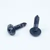 Guardabarros de coche Parachoques de guardabarros Tornillo autorroscante Universal para alambre autorroscante de cabeza redonda M4 * 19 cabeza redonda Phillips