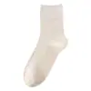 Calcetines de Primavera y Verano para Mujer, Algodón Puro, Calcetines Finos de Algodón Pima de Media Pantorrilla, Calcetines de Maternidad con Puño Suelto, Calcetines Largos de Malla, Absorbentes de Sudor, Resistentes a Olores, Calcetines de Verano para Mujer