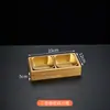 Creativo Plato de Nueve Compartimentos para Restaurantes Comerciales de Hot Pot, Restaurantes de Barbacoa, Bandejas de Carne y Verduras, Bandejas de Madera de Bambú, Platos Divididos
