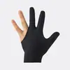 Guantes de Billar de Tres Dedos Venta Directa de Fábrica Personalizados, Estilo Tela Leica Transpirable Antideslizante Profesional, Específicamente para Hombres y Mujeres en Competiciones de Billar