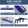 Rodillo de silicona azul antipolvo para taller, electrónica, fábrica, escritorio, 4 y 8 pulgadas, fabricante personalizado