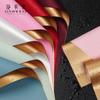 Papel de Regalo Florido Impermeable Dorado de Lujo, Papel Elegante Bicolor, Papel Dorado, Materiales para Empaque de Cestas de Flores de Ceremonia de Apertura, Al Por Mayor en Stock
