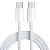 Adecuado para Cable de Carga Apple Pd20W Cable de Datos C-C Cable de Datos Trenzado Apple 60W Cable de Carga Huawei Xiaomi