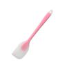Espátula de Silicone Semitransparente Pronta do Fabricante 28cm Espátula Grande Semitransparente Espátula de Bolo Espátula para Assar Faca para Misturar Creme