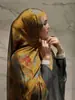 Bufanda Hijab Satinada Estampada para Mujer Africana Al por Mayor Al por Mayor