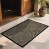 Felpudo de Entrada de Villa, Felpudo Antideslizante para Eliminar el Polvo del Hogar, Alfombra de Entrada para Exteriores, Felpudo