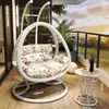 Cadeira de Cesto Suspensa para Exterior, Cadeira Baloiço Ninho de Pássaro para Casa, Cadeira de Rattan, Baloiço Duplo para Jardim, Rede de Descanso para Interior, Sofá Preguiçoso para Varanda