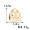 Colección de cuentas de aleación transfronterizas de agujero grande: corazón, flor, castillo, copo de nieve, cuentas de aleación de Navidad para pulseras y brazaletes DIY