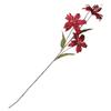 Flor de simulación de lirio pequeño de tres cabezas, diseño de auditorio de boda, guía de camino, flor alta, decoración de salón de banquetes, venta al por mayor de fábrica