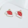 Accesorios de Joyería de Aceite de Gota Navideña DIY Colgantes Árbol de Navidad Papá Noel Muñeco de Nieve Reno Making Pulseras Collares