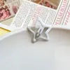 Novo Grampo de Cabelo Gota de Óleo Estrela de Cinco Pontas de Dopamina para Mulheres, Presilha para Franja Lateral, Grampo para Cabelos Soltos, Presilha BB, Pequeno Acessório de Cabelo