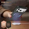 Funda de Teléfono Pin Dun con Sensación de Piel y Soporte Magnético Compatible con Apple 17PROMAX Cobertura Total 16 Transfronterizo 11 Interior de Franela 13