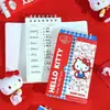 Mai Pin Stationery Auténtico Sanrio Hello Kitty Libro de Palabras Corazón Cálido Gato Kt Cuaderno de Bolsillo Portátil