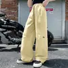 Calça Infantil de Secagem Rápida 2026 Verão Nova Modelagem Ampla Calça Cargo de Perna Larga para Crianças Maiores, Fina Anti-Mosquito Casual