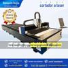 Máquina de corte a laser de fibra Huijia Equipamento de corte de tubos de chapa de metal Máquina de corte a laser automática de chapa de aço