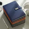 Cuaderno A5 con Hebilla de Metal Bloc de Notas de Negocios Set de Caja de Regalo Diario de PU Cuaderno de Actas de Reunión Logo Personalizado