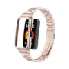 Adequado para Pulseira Huawei Band 10, Pulseira de Aço Inoxidável Sólido com Três Contas, Universal para Pulseira Huawei 987, Honor Band 6