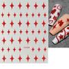 Nuevas pegatinas de arte de uñas 3D con brillo transfronterizas, pegatinas adhesivas para uñas con línea de onda de brillo dorado y plateado francés, uña