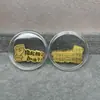 Shenzhen Shuibei Mismo Estilo Oro Puro 999 Tesoro de la Fortuna Aleación Gato de la Suerte Adhesivo Dorado para Teléfono Móvil para Atraer Riqueza Tienda de Oro
