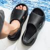 2025 Nuevas Pantuflas de Verano para Hombre Pantuflas Exteriores Baño Antideslizantes Anti-Olor Interior Baño Uso en Casa Pantuflas de Hombre